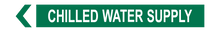 Load image into Gallery viewer, Chilled Water Supply - Pipe Marker