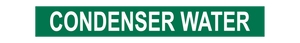 Condenser water - Piper Marker