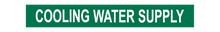 Load image into Gallery viewer, Cooling Water Supply -Pipe Marker