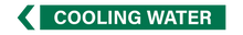 Load image into Gallery viewer, Cooling Water -Pipe Marker