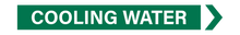 Load image into Gallery viewer, Cooling Water -Pipe Marker