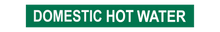 Load image into Gallery viewer, Domestic Hot Water - Pipe Marker