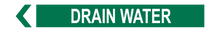 Load image into Gallery viewer, Drain Water - Pipe Marker