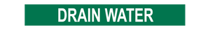 Drain Water - Pipe Marker