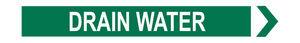 Drain Water - Pipe Marker