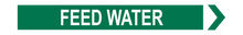 Load image into Gallery viewer, Feed Water - Pipe Marker