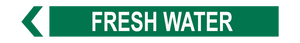 Fresh Water - Pipe Marker