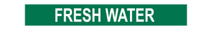 Fresh Water - Pipe Marker