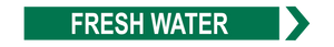 Fresh Water - Pipe Marker