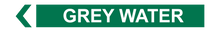 Load image into Gallery viewer, Grey Water - Pipe Marker