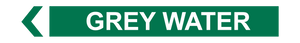 Grey Water - Pipe Marker