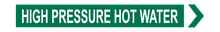 Load image into Gallery viewer, High Pressure Hot Water - Pipe Marker