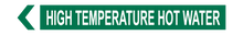 Load image into Gallery viewer, High Temperature Hot water - Pipe Marker