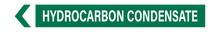 Load image into Gallery viewer, Hydrocarbon Condensate - Pipe Marker Sign