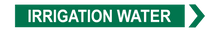 Load image into Gallery viewer, Irrigation Water - Pipe Marker Sign