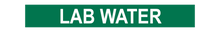 Load image into Gallery viewer, Lab Water - Pipe Marker Sign