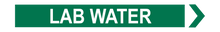 Load image into Gallery viewer, Lab Water - Pipe Marker Sign