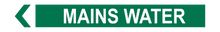 Load image into Gallery viewer, Mains Water - Pipe Marker Sign