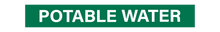 Load image into Gallery viewer, Potable Water - Pipe Marker Sign