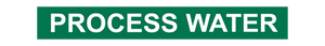 Process Water - Pipe Marker Sign