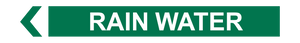 Rain Water - Pipe Marker