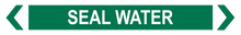 Load image into Gallery viewer, Seal Water - Pipe Marker Sign