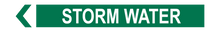 Load image into Gallery viewer, Storm Water - Pipe Marker Sign