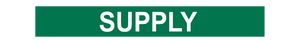 Supply - Pipe Marker Sign