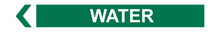 Load image into Gallery viewer, Water - Pipe Marker Sign