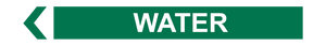 Water - Pipe Marker Sign
