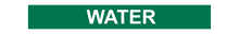 Load image into Gallery viewer, Water - Pipe Marker Sign