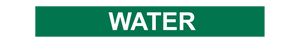 Water - Pipe Marker Sign