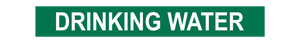 Drinking Water - Pipe Marker Sign