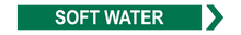 Load image into Gallery viewer, Soft Water - Pipe Marker Sign
