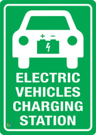 Electric Vehicles Charging Station Sign