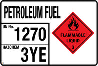 Petroleum Fuel Signage