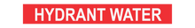 Load image into Gallery viewer, Hydrant Water - Pipe Marker