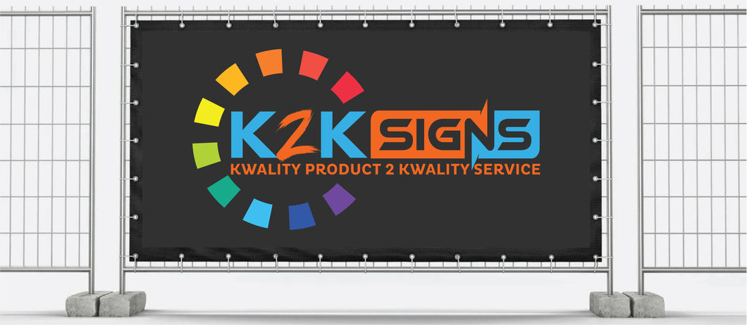 Premium Custom Fence Mesh Banners