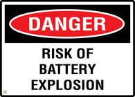 Danger Risk Of Battery Explosion