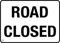 Road Closed Sign