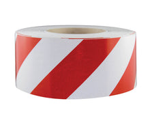 Load image into Gallery viewer, Class 2 - Red/White Hazard Retro Reflective Chevron Marking Tape