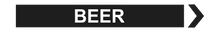 Load image into Gallery viewer, Right Arrow Beer - Pipe Marker Labels