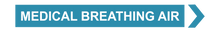 Load image into Gallery viewer, Right Arrow Medical Breathing Air - Pipe Marker Labels