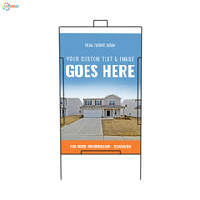 Load image into Gallery viewer, Heavy-Duty Custom Outdoor Lawn Sign with Holder