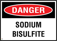 Danger Sodium Bisulfite