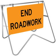 Swing Stand & Sign – End  Roadwork