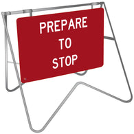 Swing Stand & Sign – Prepare To Stop