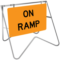 Swing Stand & Sign – On Ramp