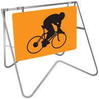 Swing Stand & Sign – Cyclist Event