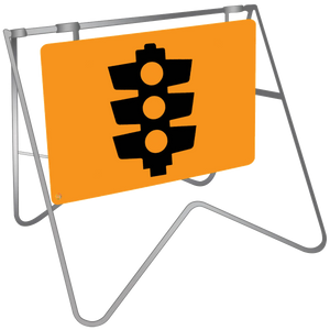Traffic Signals - Swing Stand & Sign 